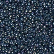 Miyuki seed beads 11/0 - Montana blue gold luster 11-305